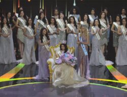 4 Potret Pemasangan Mahkota Miss Indonesia 2024 pada Monica Sembiring