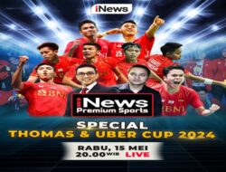 iNews Premium Sports Bersama Aiman Witjaksono, Ricky Subagja dan Pebulu Tangkis Indonesia, Live Hanya di iNews