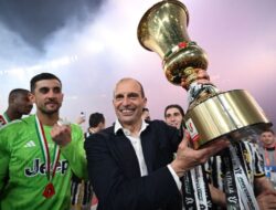 Juventus Juara Coppa Italia 2023/2024, Massimiliano Allegri Semringah