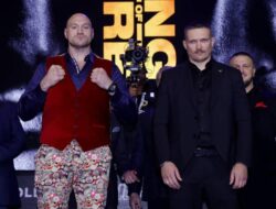 Tyson Fury seperti Jerapah, Usyk sebagai Serigala yang Siap Menerkam