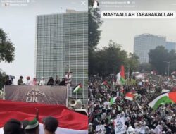 4 Artis Indonesia Ikut Aksi All Eyes on Rafah di Depan Kedubes AS, Tegas Bela Palestina