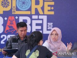 Kemenkumham buka layanan KI pada ajang Explore Babel 2024