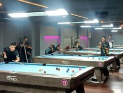 Aileex 9 Ball Open Tournament 2024 Ajang Uji Coba Atlet Proyeksi PON Aceh-Sumut 2024