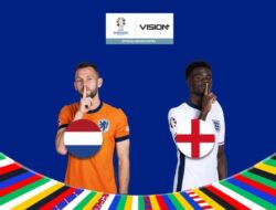 Belanda vs Inggris Berebut Tiket Final EURO 2024, Nonton Live Streaming di Vision+