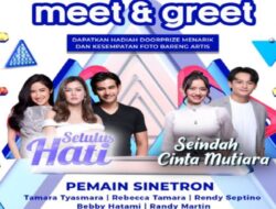 Pemain Sinetron Seindah Cinta Mutiara dan Setulus Hati Siap Menyapa Masyarakat Deltamas di Meet and Greet Sinetron RCTI