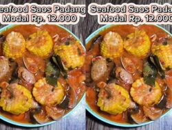 Viral! Istri Masak Seafood Saus Padang hanya Modal Rp12 Ribu, Beli Cumi Rp3 Ribu