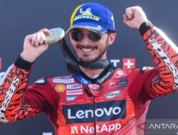 Francesco Bagnaia juara Sprint Race MotoGP Mandalika