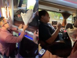 Hari Pelanggan Nasional, Juragan 99 jadi pramugara bus AKAP 99Trans 