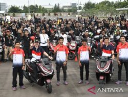 Joan Mir dan Luca Marini temui komunitas Honda di Bekasi